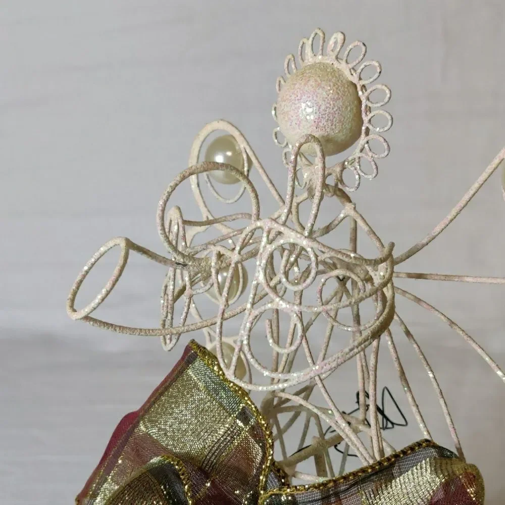 Music‎ Making Angel with Faux Pearl Accents